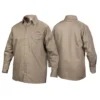 Lincoln Khaki FR Welding Shirt - K3382 - Image 6