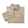 Lincoln Khaki FR Welding Shirt - K3382 - Image 4