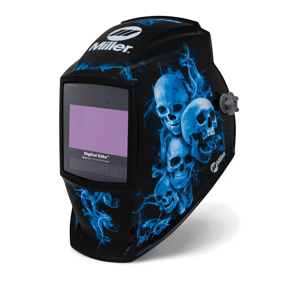 Byob Savings Miller Digital Elite Welding Helmet W Clearlight 20 Lens Blue Rage Ii 281010 6602