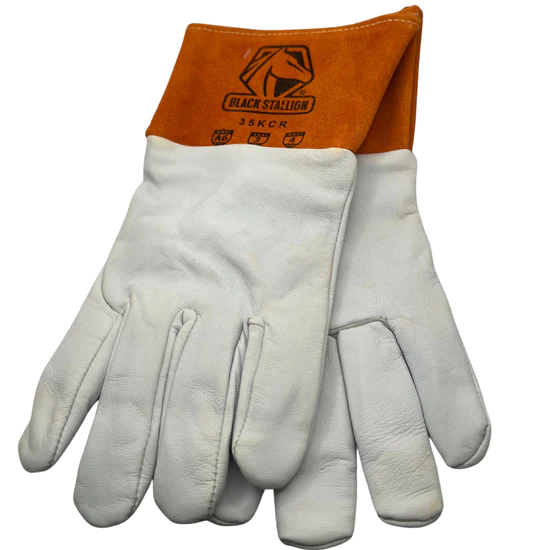 Black Stallion A6 Cut Resistant Kidskin TIG Glove – 35KCR | Millerwelds