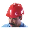 MSA V-Gard Hard Hat w/ Staz-On Suspension, Slotted - 463947 - Image 2