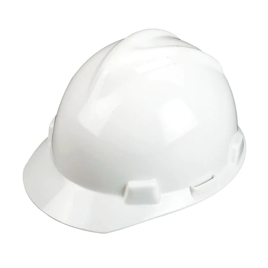 MSA V-Gard Hard Hat w/ Fas-Trac Suspension, Slotted – 475358 | Millerwelds