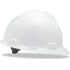 MSA V-Gard Hard Hat w/ Staz-On Suspension, Slotted - 463942 - Image 2