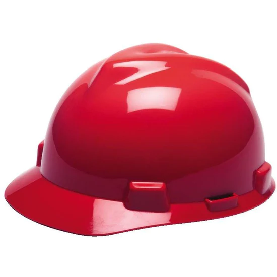 MSA V-Gard Hard Hat w/ Staz-On Suspension, Slotted – 463947 | Millerwelds