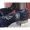 BSX AngelFire Women's Stick/MIG Welding Gloves Black w Flourish - LS50 - Image 3